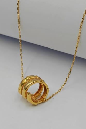 عقد ذهب عيار 21 - Necklace 21k