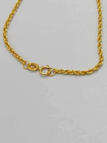 Rope Chain 18K - سلسال عيار 18
