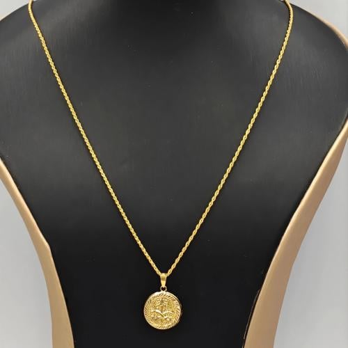 عقد ذهب عيار 21 - Necklace 21k