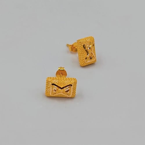 21K Earrings - حلق ذهب عيار 21