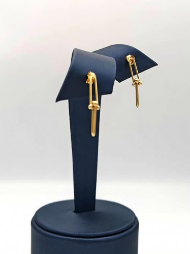 Earring 18K - حلق تيفاني عيار 18