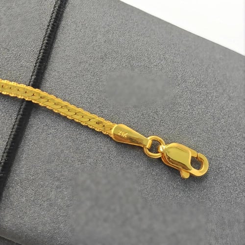 21k gold Anklet - خلخال ذهب عيار 21