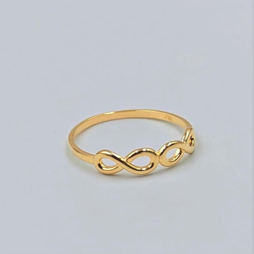 18K Gold Ring - خاتم ذهب عيار 18