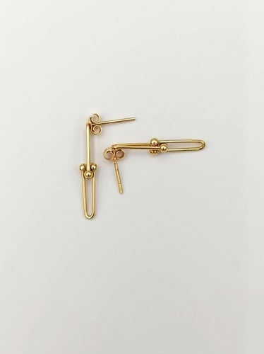 Earring 18K - حلق تيفاني عيار 18