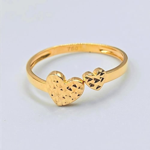 خاتم ذهب عيار 18 - 18K Gold Ring