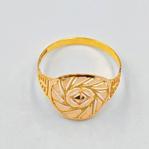 خاتم عيار 21 - 21K Gold Ring