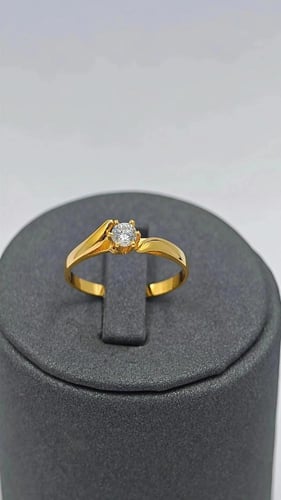 خاتم الماس عيار 18 - 18K Diamond Ring