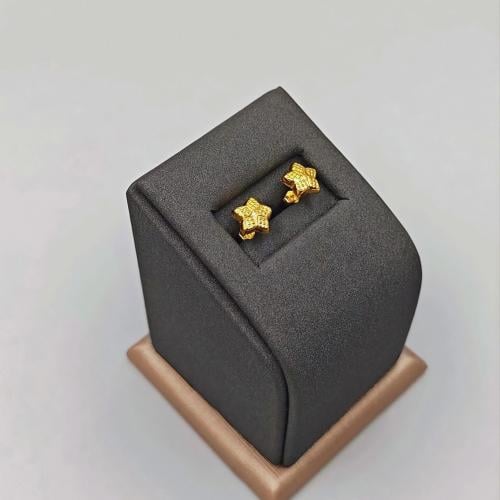 حلق ذهب عيار 21 - 21K Gold Earrings