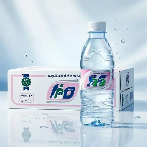 مياه صفا 200 مل بالجملة – عرض 50 كرتون (48 عبوة)