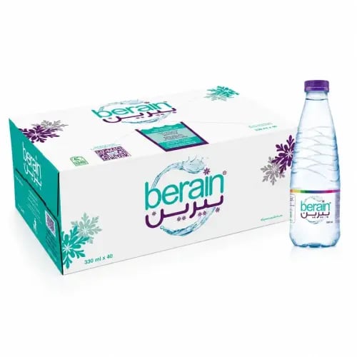 مياه بيرين 330 مل – عرض 5 كراتين (40 عبوة)