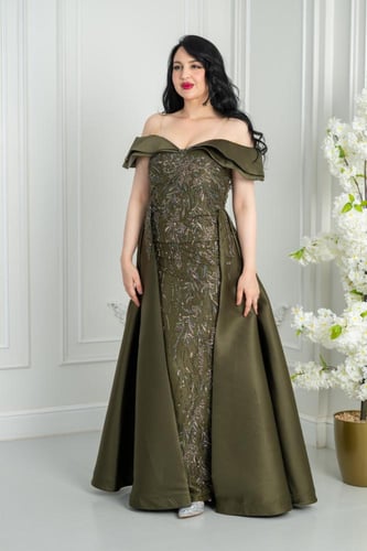 فستان كلفه سهره تنوره