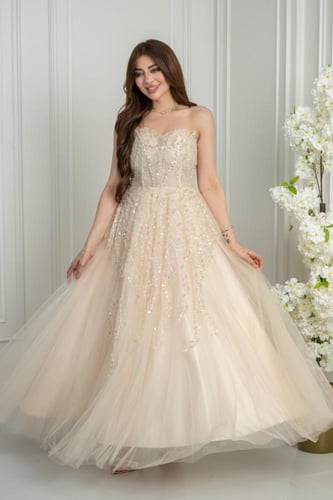 فستان سهره تل