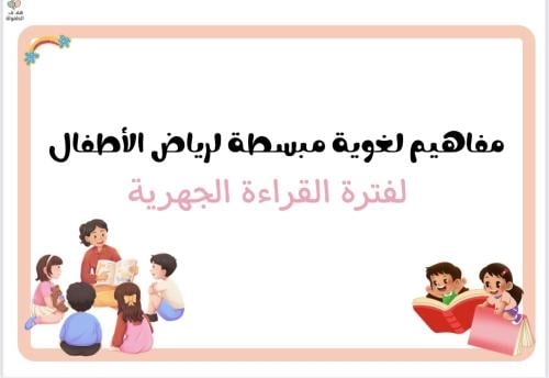 مفاهيم لغوية للقراءة الجهرية