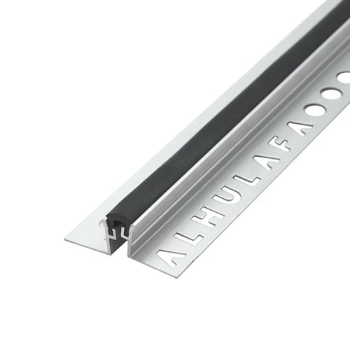 فواصل تمدد المنيوم صبة طول 2.5م ارتفاع 22مم