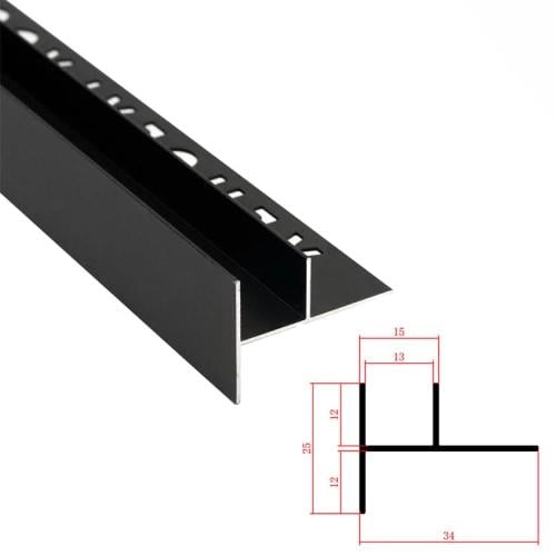 بروفايل تثبيت زجاج الشاور