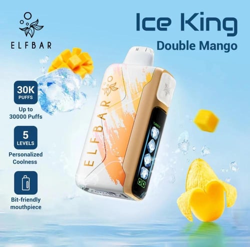 الف بار ايس كينق 30000 - Elfbar Ice King 50mg