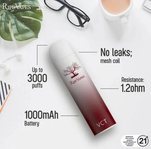 رايب فيبز بالم 3000 - Ripe Vapes Palm 50mg