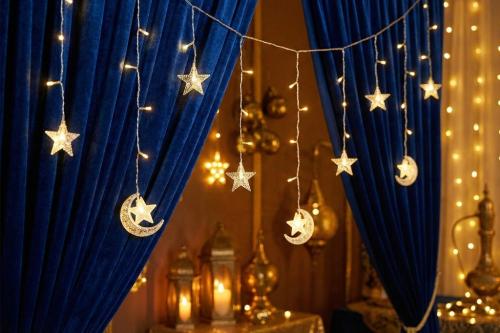 زينة إضاءة رمضان مودرن (LED) - موديل 20241211