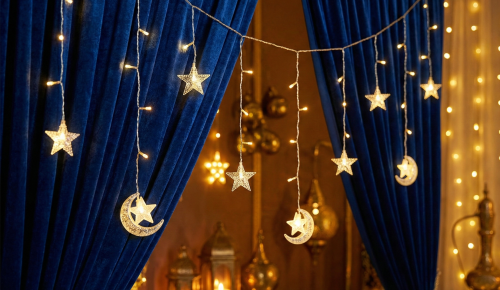 زينة إضاءة رمضان مودرن (LED) - موديل 20241218