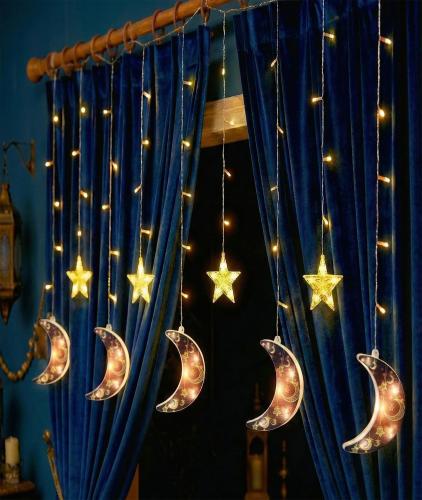 زينة إضاءة رمضان مودرن (LED) - موديل 20241217