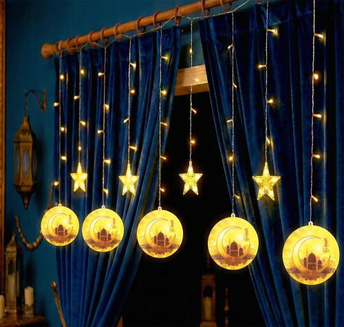 زينة إضاءة رمضان مودرن (LED) - موديل 20241214
