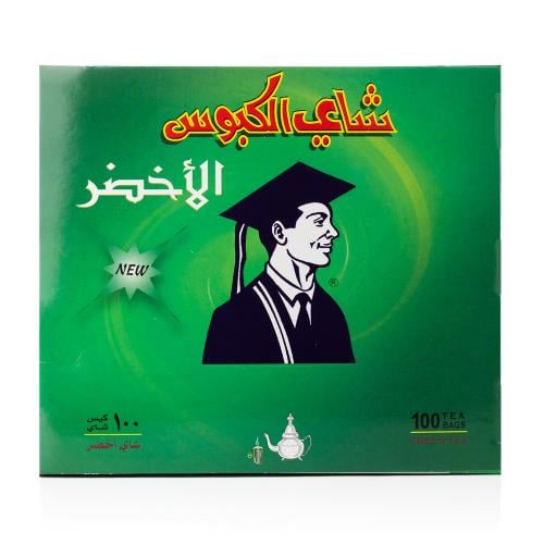 شاي الكبوس اخضر 100 خيط