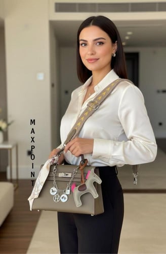 حقيبه يد " بأكسسوارات أنيقة "