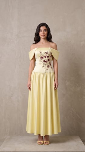 "زهرة الربيع" (Spring Bloom Dress)