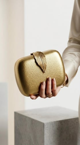 "حقيبة أوراق الغار الذهبية" (Golden Laurel Clutch)
