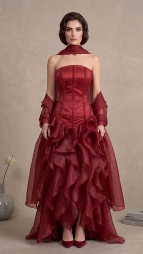 فستان "روبي كورسيه" (Ruby Corset Gown)