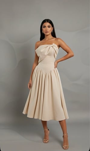 فستان : سيمفونية الأناقة العصرية" (Modern Elegance...