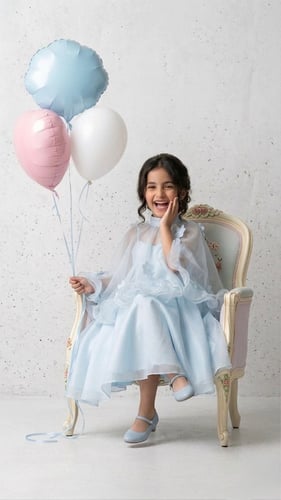 فستان "سحاب الأورجانزا" (Organza Cloud Dress)