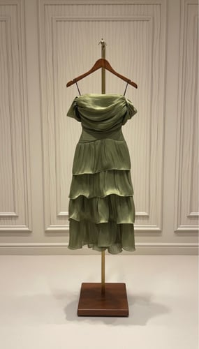 فستان : صفاء الماتشا (The Matcha Serenity Dress)