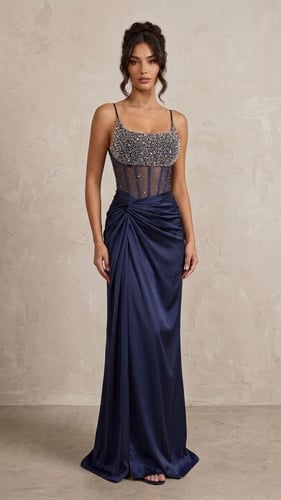 فستان "نجم لورنس" (Midnight Serenity Gown)