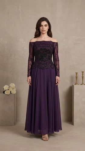 "رويال فيولا" (Royal Viola Gown)