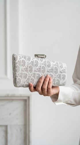 "حقيبة ليالي الألماس" (Diamond Nights Clutch)