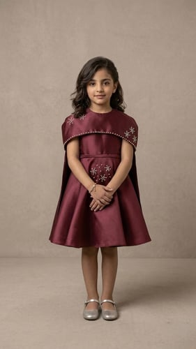 فستان "كيب كوين" (Cape Queen Dress)