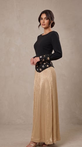 "ليالي الذهب الأسود" (Black & Gold Elegance)
