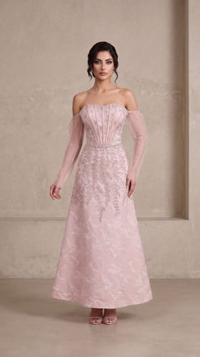 فستان "روزالين" الفاخر (Rosaline Luxury Dress)