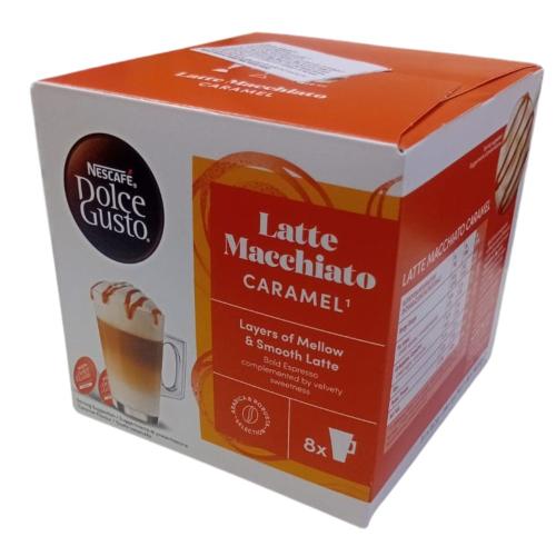 كبسولات نسكافيه دولتشي غوستو® – كراميل لاتيه ماكيا...