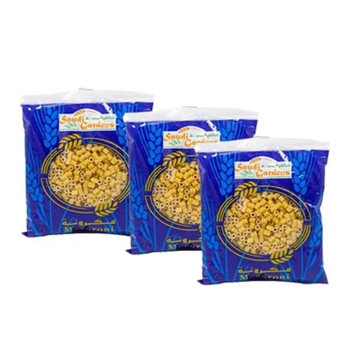 Saudi Gardens pasta 400 grams assorted shapes 3 pi...