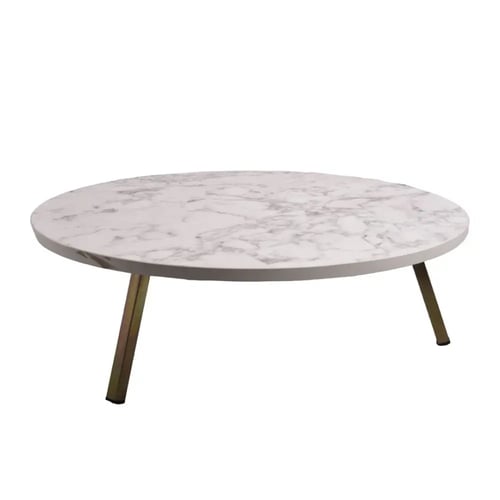 طاولة خشب مدور 70 سم