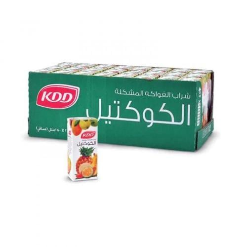 شراب الفواكة المشكلة نكتار الكوكتيل KDD كرتون 180...