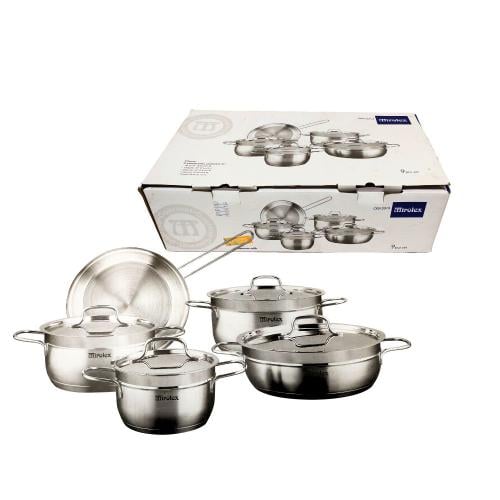  طقم قدور استيل 9قطعة6941456155217