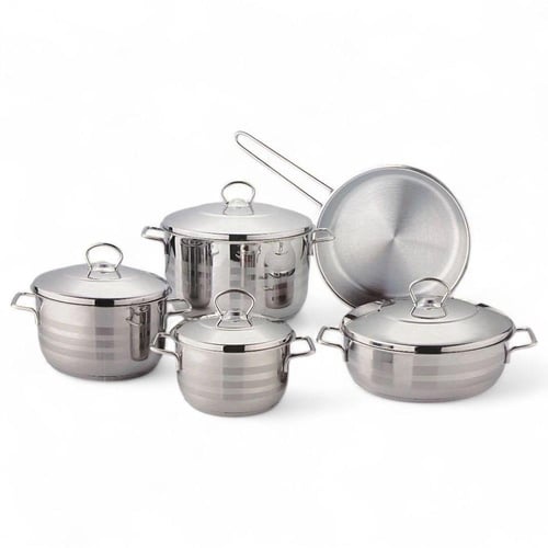 طقم قدور استيل