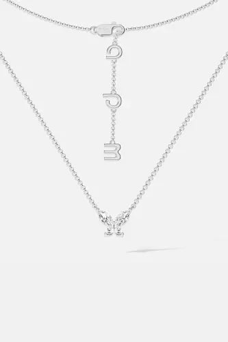 APM Monaco necklace with butterfly pendants