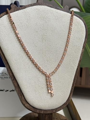 Chaumet necklace - rose gold