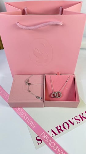 سلسال سواروفسكي Swarovski Double Rings