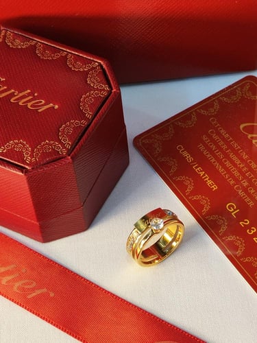 خاتم كارتير مزدوج