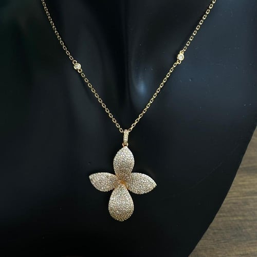 سلسال وردة - ذهبي